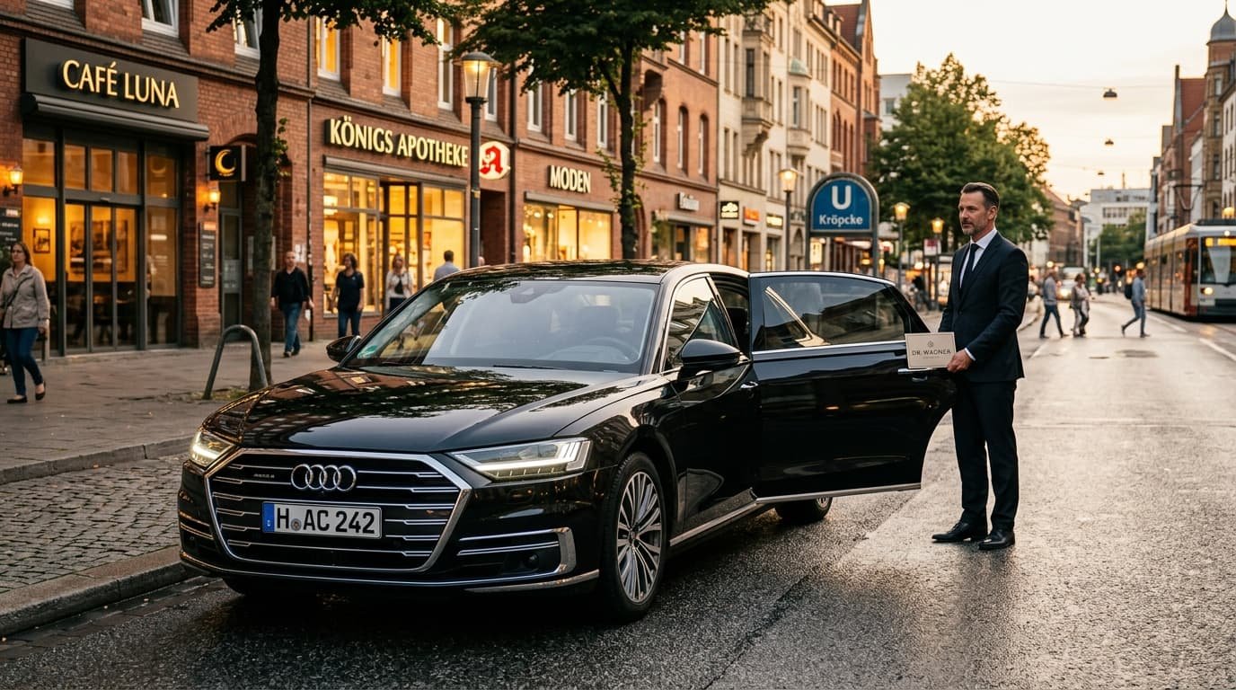 Hamburg Flughafen nach Hannover Taxi